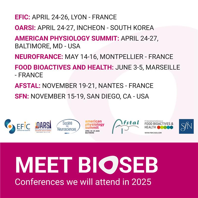 Bioseb at SFN 2023 in Washington, DC, on booths #838 and #839